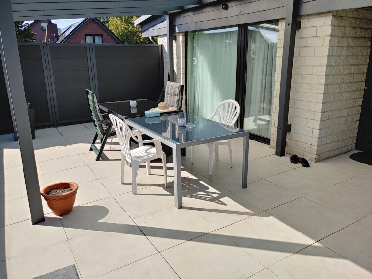 Überdachte Terrasse